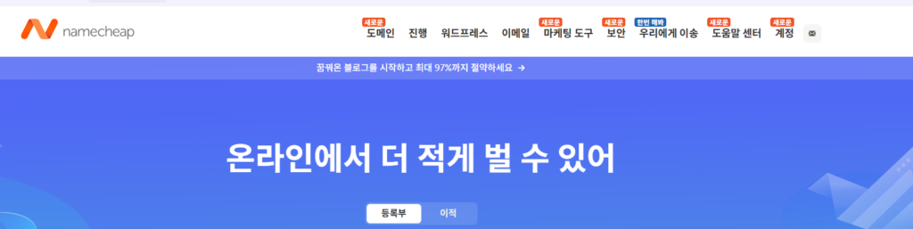 네임칩 도메인 확인