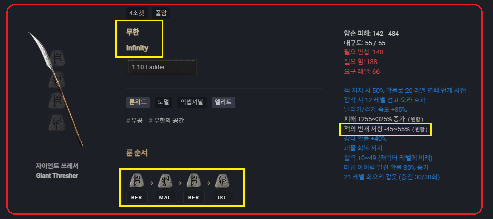 디아2 룬워드 무공 완전정리｜자벨마·사신소서·용병 세팅 핵심 아이템